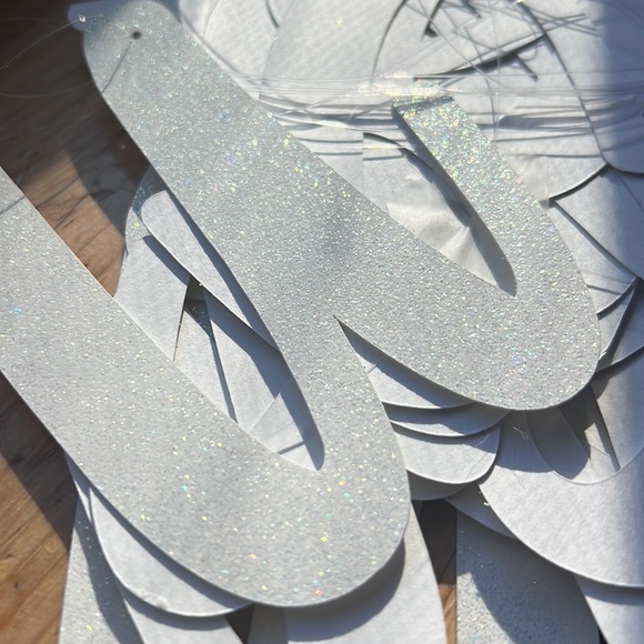 1st Birthday Oh What Fun It Is To Be One White Christmas Holiday Banner - Picture 2 of 3